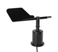 Saluaqui Highly Precise Anemometer Sensor with 360 Degree Wind Direction Measurement, Low Inertia ABS Construction for Garden Greenhouse, Versatile Wind Indicator Protector