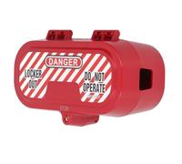 Saluaqui Industrial Plug Lock Box with Key Retention and Locking Cylinder, Durable Engineering Plastic, Power Plug Security Lock Out Kit