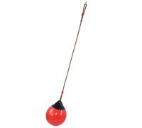 Saluaqui Inflatable Ball Swing 29cm/11.4in Red with Hanging Rope for Indoor Outdoor Fun - Safe and Durable Children's Swing for Gardens and Play Areas