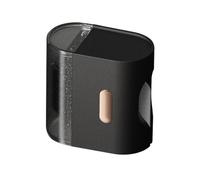 Saluaqui Ink Roller Wide Identity Theft Protection Stamp with Camouflage Pattern, 35mm Signature Stamp for Confidential Data Privacy in Office and Home Applications (Black)