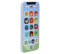 Saluaqui Interactive Baby Light Music Cellphone Toy for Early Learning with Simulated Mobile Phone Design - Educational Kid Phone Toy with Lights, Sound, and Colors for Ages 18 Months and (Blue)