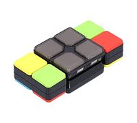 Saluaqui Interactive Electronic Music Memory Game Toy - Stimulating Brain Activity with Built-in Lighting for Early Childhood Development - Fun for All Ages Including Adults (Music Cube (Color Box))