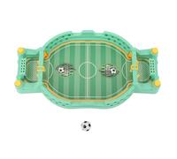 Saluaqui Interactive Table Football Game - Manual Scoring Soccer Table with Simulated Field Design, Plastic Pinball Toy for Indoor Fun - Green Desktop Sport Game (Green)