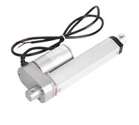 Saluaqui JS TGZ U1 Electric Linear Actuator DC Motor Multi Function Actuator 30Mm Stroke 300N Force 12VDC Power IP45 Rated for Robotics Automation and Industrial Applications Comp (Stroke 50mm)