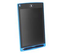 Saluaqui LCD Writing Tablet for Kids 8.5in Drawing Board with Stylus Lightweight Portable Handwriting Pad for Travel Learning and Doodling Erasable Reusable Writing Board Toy (Blue)