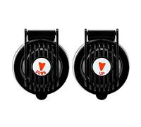 Saluaqui Marine Universal Windlass Foot Switch Set with Safety Covers for 12V/24V DC Electric Boat Winch - Hands- Operation with Easy Installation