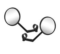 Saluaqui Mirror for Mobility Scooter Professional Scooter Handle Rearview Mirror With Large View Retroreflec Tor Secured for Enhanced And Visibility Design for Commuters Easy Installation