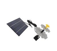 Saluaqui Outdoor Solar Powered Kit 9V 4W with Height | 200L/h Maximum Rate ABS Material Solar Powered Design Height to 150cm for Gardens and Bird Baths