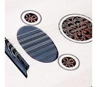 Saluaqui Premium Clear Nylon Silver Plated Copper Alloy Oud Strings Set Replacement Accessory - QUALITY Oud Strings for Exceptional Sound Resonance Suitable for Oud 11 12 13 Strings (10strings)