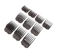 Saluaqui Professional 10pcs Hair Clipper Combs Guides Set Lightweight Hair Trimming Attachments for Haircuts Compatible with Clippers
