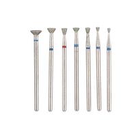 Saluaqui Professional Nail Drill Bits Set Sand Grinding Heads Multi Functional Manicure Tool for Nail Art Enthusiasts and Professionals NO01 NO02 NO03 NO04 (NO.03)