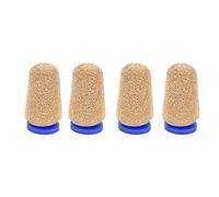 Saluaqui Psf-4 Pneumatic Muffler Copper Noise 4Pcs Compact Pipe Connection Muffler for High Efficiency Noise Reduction
