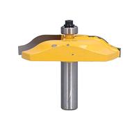 Saluaqui Raised Panel Ogee Bit Raised Panel Router Bit Carbide Woodworking Milling Cutter /2in Shank 3 /2in Diameter Heat Coating for CNC Machines Composite Materials (3in)