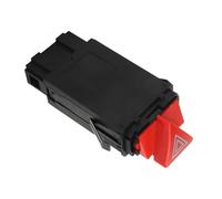 Saluaqui Reliable Hazard Emergency Switch with Enhanced Sensitivity for A6 C5 1997-2004 - High-Strength ABS Material Emergency Light Warning Button