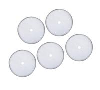 Saluaqui Reusable Coffee Filters, 5Pcs Coffee Filtering Mesh Strainer Stainless Steel for French Press Pot Mesh Filter Accessory
