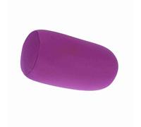 Saluaqui Roll Pillow Bean Bag Pillow Bean Bag Pil Microbead Back Cushion Roll Neck Support for Travel Home Soft Polyester Cover Comfortable Stylish 18 Inch (Purple)