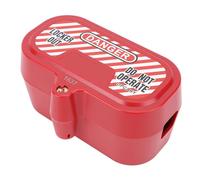 Saluaqui Rugged Plug Lockout Box with Integrated Cylinder for Enhanced Industrial Safety - High-Strength PA and ABS Power Plug Lock for Electrical Device Lockout