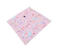 Saluaqui Self Adhesive Makeup Bag Portable Reusable Lazy Cosmetic Storage Pouch Self Sealing Foldable Vanity Pouch with Flat Open Design for Cosmetics Skincare Travel Accessories