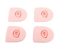 Saluaqui Silicone Anti Spill Lid Stopper for Owala FreeSip Bottles, Replacement Silicone Lid Stopper, Black, 4pcs Water Bottle Top Replacement Parts for Proof Protection (Roseate)