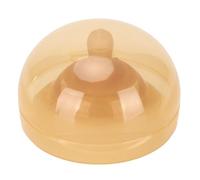 Saluaqui Silicone Nipple Shield Protector with Double Layer Suction Cup for Flat & Inverted Nipples - Soft Nursing Breastfeeding Shield, Easy to Clean, Skin-Friendly Silicone, Ideal for