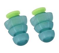 Saluaqui Silicone Noise Reduction Ear Plugs for Sleep, Learning, Travel - Hearing Earplugs with 25dB Reduction, Reusable &, Fit for All Ear Canal Shapes