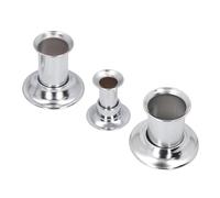 Saluaqui Stainless Steel Moxa Stick Extinguisher, 3 Pcs Moxibustion Roll Snuffer for 2cm 3cm 4cm Moxa Sticks, with Hygienic Durable Design for Travel Clinic Home Use