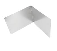 Saluaqui Stove Grease 304 Stainless Steel Stick Splatter Guard Double Sided Heat Kitchen Accessory Easy to Space Saving 30x30x30cm (30x30x30cm / 11.8x11.8x11.8in)