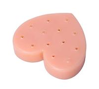 Saluaqui Stress Relief Heart-Shaped Pimple Picking Toys for Adolescents - Safe Non- TPE Stress Relief Toys for Girls - Includes Dropper and Cream for Eco-Friendly Use