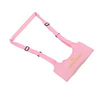Saluaqui Toddler Walking Harness Navy Blue | Adjustable Baby Walking Aid with Skin Friendly Cotton | Handheld Kids Walker Helper to Relieve Parent Back Pain | Prevent Getting Lost (Pink)