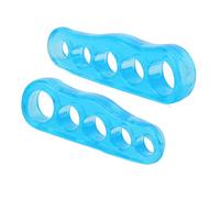 Saluaqui Toe Separator, Reusable Pain Relief Toe Stretcher Corrector for Bunion Overlapping Toes, with SEBS Material for Straightening and Foot Pain Relief (L)