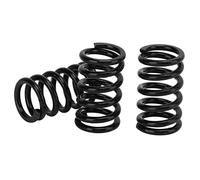 Saluaqui Tremolo Arm Tension Springs for Jazz Electric Guitar Bridge System, 3Pcs Set, Enhances Stability and Precision, Black Metal Accessories (Black)