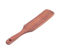 Saluaqui Wooden Frying Spatula for Cooking Beefsteak Versatile and Spurtle Premium Quality Kitchen Utensil for Non Stick Cookware Ideal Size 29x5.5cm Essential Tableware Tool (Medium shovel 29*5.5cm)