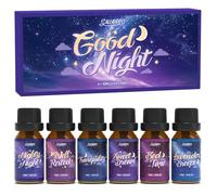 SALUBRITO Sleep Essential Oils Set, Good Night Fragrance Oil for Diffuser, Home, Candle, Soap Making, Nighty Night, Well Rested, Tranquility, Sweet Dream, Bed Time, Lavender Breeze
