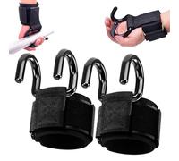 Saludea Grip Hook Pro - Lift Heavier,Strengthening Metal Weight Lifting Hooks for Men & Women,Saludea Heavy Duty Weightlifting Hand Grip Power Hooks (1 pairs)