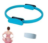 Saludea Vitality Ring, Designed for Gentle Strength & Mobility Training, for Back and Thin Legs, Enhances Flexibility Promotes Better Posture (Blue)