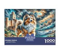 Saluki 1000 Piece Jigsaw Puzzle For Adults Educational Games Stress Relief Puzzle Exercise The Memory of The Brain for Adults And Kids, Age 12 Years Up 38x26cm/1000pcs