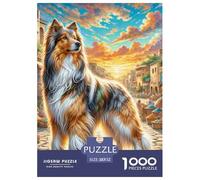 Saluki 1000 Piece Jigsaw Puzzles Family Game Couple Art Suitable for Decompression And Wall Decor for Adults And Kids Age 14 Years Up 52x38cm/1000pcs