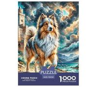 Saluki 1000 Piece Jigsaw Puzzles for Adults Whimsical Challenge Colourful Educational Games 70x50cm/1000pcs