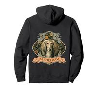Saluki Dad Vintage Sighthound Dog Owner Pullover Hoodie
