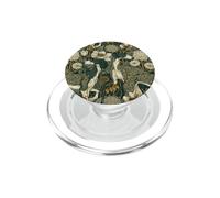 Saluki Dog Floral Inspired by William Morris PopSockets PopGrip for MagSafe