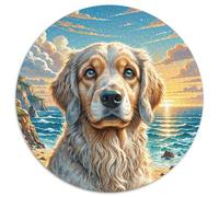 Saluki Jigsaw Puzzles for Adults Gifts 1000 Piece Family Challenging Toys Home Decoration Cute Animal Jigsaw Puzzle for Adults And Kids 1000pcs (67.5x67.5cm)