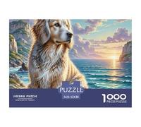 Saluki Jigsaws 1000 Piece Puzzle Colourful Challenging Brainteasing Fit Together Perfectly for Adults Kids 52x38cm/1000pcs