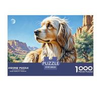 Saluki Jigsaws 1000 Piece Puzzle Impossible Suitable for Decompression And Wall Decor for Adults And Kids 38x26cm/1000pcs