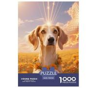 Saluki Puzzles 1000 Pieces for Adults Beautiful Decoration Puzzle Pet Dog Colourful,Fun,Challenging And Brainteasing Adults Jigsaw Puzzle Fun Present & Activity for Home70x50cm/1000pcs
