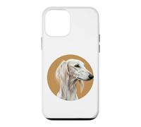Saluki Sighthound Dog Owner Pet Breed Portrait Puppy Animal Case for iPhone 12 mini