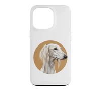 Saluki Sighthound Dog Owner Pet Breed Portrait Puppy Animal Case for iPhone 13 Pro
