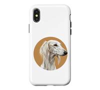 Saluki Sighthound Dog Owner Pet Breed Portrait Puppy Animal Case for iPhone X/XS