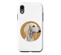 Saluki Sighthound Dog Owner Pet Breed Portrait Puppy Animal Case for iPhone XR