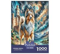 Saluki1000Piece JigsawPuzzles ForAdult Colourful Brainteasing Age12+byth ThemeFlowersandBirds Brainteasing Adults Jigsaw Puzzle 38x26cm/1000pcs