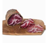 Salumificio San Cristoforo - Matured Calabrian Capocollo, Lactose and Gluten Free, Artisan Vacuum Packed Product, 500g, Delicate Taste